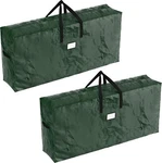 Green Christmas Storage Bags 2 Pack For 9 Foot Durable Tote. Fixed Price $19.59.