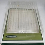 12 Smith & Hawken Clear Glass 7.5 Icicles Christmas Tree Ornaments Read Listing. Fixed Price $17.99.
