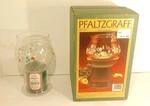 Pfaltzgraff Winterberry Vintage Holiday Floating Candle Holder Clear Glass. Fixed Price $18.00.