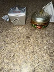 Holiday Living Shatterproof Christmas Ornament Chinese Take Out Box+cheeseburger. Fixed Price $14.99.