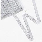 20 Yards Metallic Sequin Lace Ribbon For Holiday And Wedding. Fixed Price $50.99.