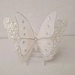 Large Sequin Glitter Sparkle Butterfly Clip-on Wedding Baby Shower Holiday B-day. Fixed Price $16.99.