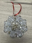 Acrylic Snowflake Christmas Ornament Handmade. Fixed Price $6.00.