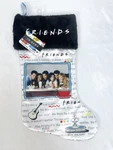 New Friends Tv Show White Christmas Holiday Stocking Photo Chandler Monica Joey. Fixed Price $19.99.