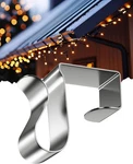 Gutter Clips For Hanging Outdoor Lights: 50 Pcs Metal Christmas. Fixed Price $16.99.