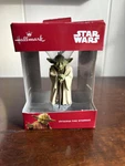 New Sealed Box Hallmark Disney Star Wars Yoda Jedi Christmas Ornament 2016. Fixed Price $10.80.