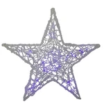 Hofert 24" Lighted Led Color Changing Spun Glass Star Christmas Decor. Fixed Price $85.49.