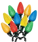 Holiday Wonderland 47657-88A 25 Ct C9 Led Multi Christmas Light Set. Fixed Price $33.90.