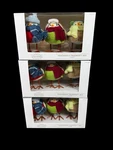 Featherly Friends 3 Birds Wondershop Target 2024 Felt Christmas Decor Lot Of. Fixed Price $18.74.
