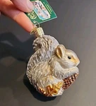 Old World Christmas Hungry Squirrel Glass Ornament New No Box 2019. Fixed Price $19.00.