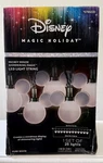 Disney Magic Holiday Mickey Mouse 25 Led String Lights Pure White. Fixed Price $45.00.