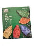 Celebrations Led C9 Multicolored Christmas Lights, 25 Ct, 16 Ft. Fixed Price $15.00.