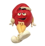 Red Flirt M&m Santa Hat Christmas Stocking Holder/shelf Sitter By Galerie. Fixed Price $16.00.