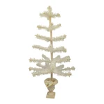 Bethany Lowe 25" Ivory White Feather Tree In Urn Base Pre-owned Tags Attached. Fixed Price $138.99.