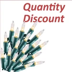 Philips 100 Mini Clear Christmas String Light Green Wire Warm White 25 Ft Min:. Fixed Price $7.99.