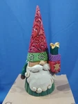 Jim Shore I'll Be Gnome For Christmas Holding GIFTS#6009183 Nib. Fixed Price $29.00.