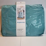 Target Brightroom Foldable Rolling Storage Bag Wheels/handles Aqua. Fixed Price $32.99.