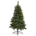Home Heritage 5' Artificial Cascade Cashmere Christmas Tree W/ Lights (open Box). Fixed Price $140.13.