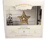Wondershop Warm White Led Bulbs Christmas Star Window Wall Decor Target New. Fixed Price $14.99.
