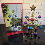 Pier Desktop Mini Ornament Tree & Baubles Decor Holiday Christmas 150/1515. Fixed Price $19.97.