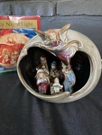 Christmas Collection By Lincolnshire Ceramic Nativity Set Night Light. Fixed Price $19.99.