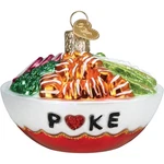 Old World Christmas Glass Blown Holiday Ornament, Poke Bowl (with Owc Gift Box). Fixed Price $17.75.
