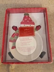 Hallmark Snowman Spreader Set - Nos. Fixed Price $5.98.