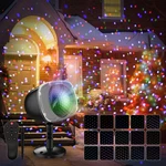 Christmas Halloween Projector Lights Outdoor,indoor 15 Colors Snowfall Rotati.... Fixed Price $38.38.