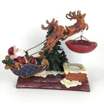 Vtg Yankee Candle Christmas Santa On Roof Tart Tea Light Hanging Warmer Box. Fixed Price $25.00.