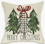 Winter Trees Merry Christmas Throw Pillow Cover Holiday Home Decor. Fixed Price $14.36.