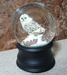San Francisco Box Company Musical Snowy Owl Globe "let It Snow" 6". Fixed Price $21.99.