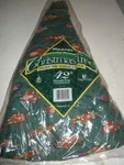 New Vntg Poly-tex Hallmark Christmas Tree Skirt Or Table Cover 42" Diameter (N2). Fixed Price $22.49.