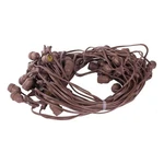 Vickerman Plastic 24 Medium Base E26 Socket Set With Wire In Brown. Fixed Price $73.99.