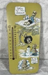 Vintage Tender Heart Wall Mount Teddy Bear Thermometer Seasons 1993 11". Fixed Price $10.46.