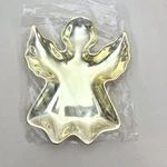 Christmas Angel Candy Dish Shine Gold By Studio Nova New Box. Fixed Price $10.00.