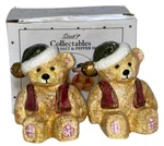 Scotts Collectibles Honey Teddy Bear Salt & Pepper Shakers Holiday Christmas. Fixed Price $5.20.