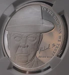 The Man Gold Pawn Shop Las Vegas Ngc 1OZ 999 Fine Silver Round C7073. Fixed Price $471.75.