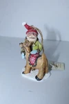 Demdaco Patchwork Christmas Laura Benge Jolly Santa Claus Figurine 2015. Fixed Price $40.00.