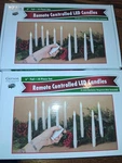 Lot Of 2 Gerson Int Remote Control Led Candles Set 10 Christmas Tree Clip. Fixed Price $28.00.