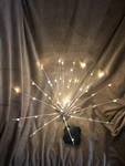 "light Up Starburst Picks By Kringle Express" Silver Led Poseable LIGHTS(3 Pack). Fixed Price $7.00.