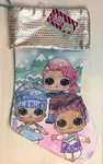 Lol Surprise Dolls Faux Sequin Christmas Holiday 15" Stocking New. Fixed Price $14.99.