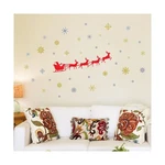 Walplus Santa's Sleigh Christmas Decorations Clearance For Home Indoor Wall S.... Fixed Price $9.99.