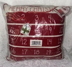Nicholas Square Christmas Throw Pillow New. Fixed Price $24.99.