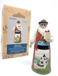 Enesco Jim Shore Baltic Santa Christmas Ornament 4.5 Inch 6011686 Multicolor. Fixed Price $35.00.