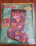 Bucilla Christmas Needlepoint Stocking Kit 18 Della Robbia Fruit 60768 New. Fixed Price $64.99.
