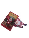 Hallmark Santa Claus Christmas Stocking Hanger 5" Tall With Box. Fixed Price $18.00.