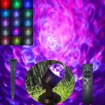 Outdoor Waterproof Wave Effect Night Lights Projector, 15 Colors Show Ocea. Fixed Price $43.53.