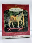 Hallmark Keepsake 1999 Pony For Christmas Collector's Series #2 -free Shipping. Fixed Price $8.25.
