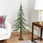 Northlight Pre-lit Medium Alpine Artificial Christmas Tree 4' Clear Led. Fixed Price $183.49.