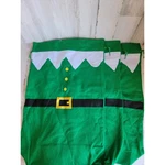 Large Felt Elf Themed Sack Bag Set Xmas Gifting Home Decor Glitter. Fixed Price $17.75.